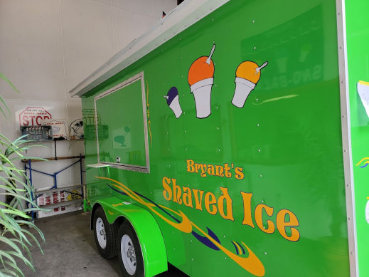 Shaved Ice Trailer Manufacturing