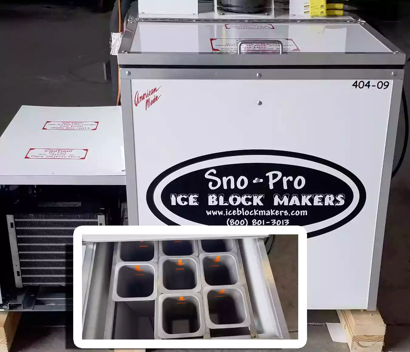 9 BLOCK Ice Maker