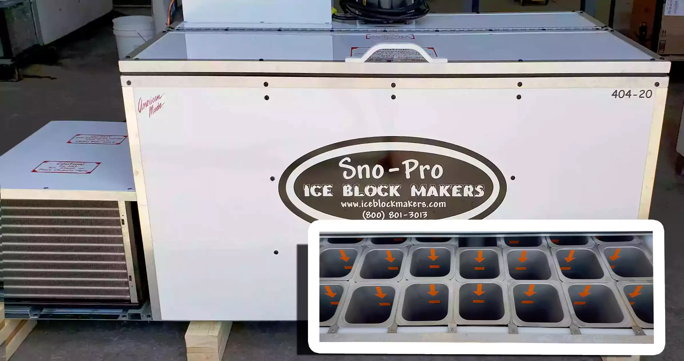 20 BLOCK Ice Maker