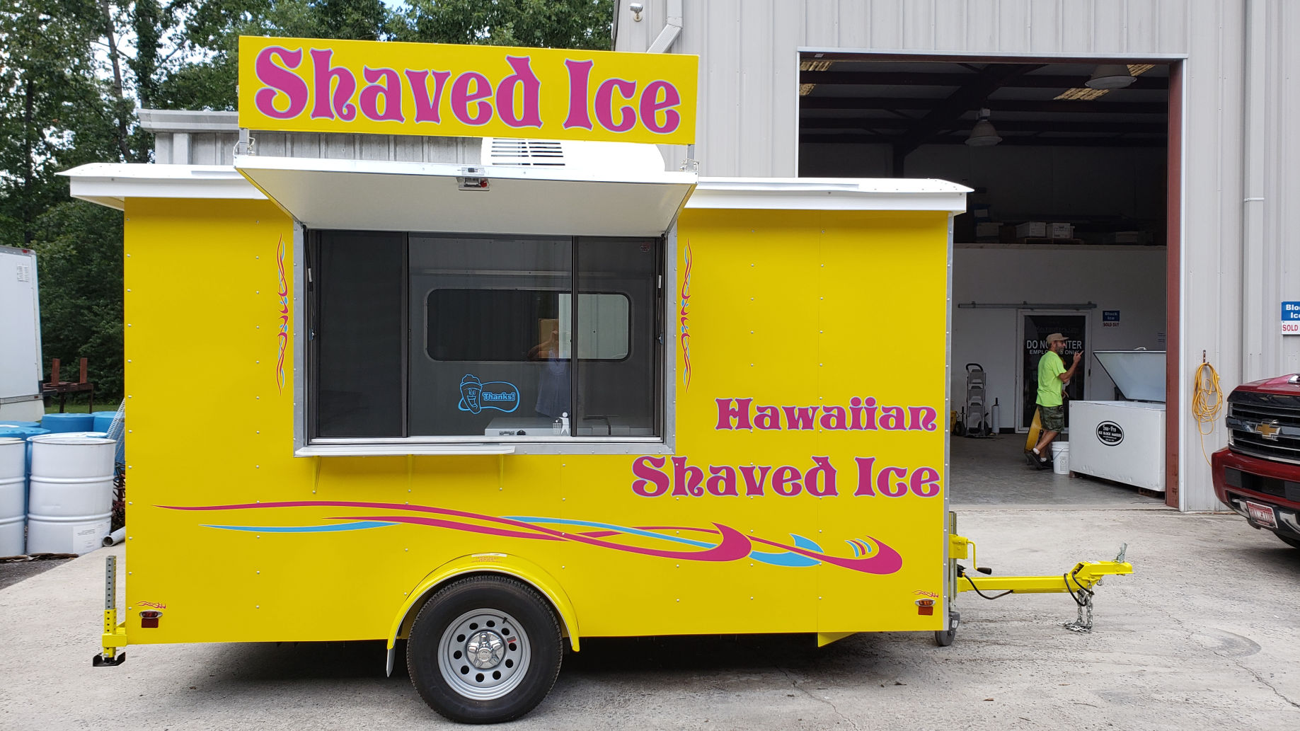 Shaved Ice Trailers