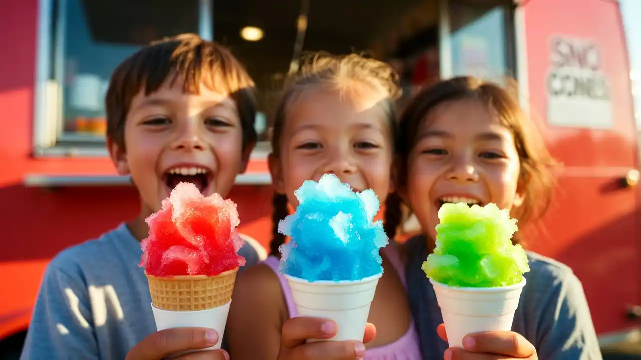 Custom Sno-Pro Shaved Ice Trailers For Sale