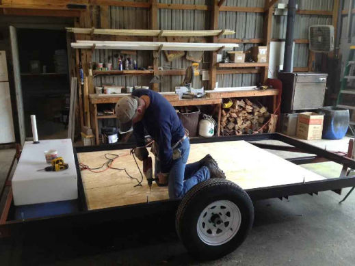 Shaved Ice Trailer Manufacturing