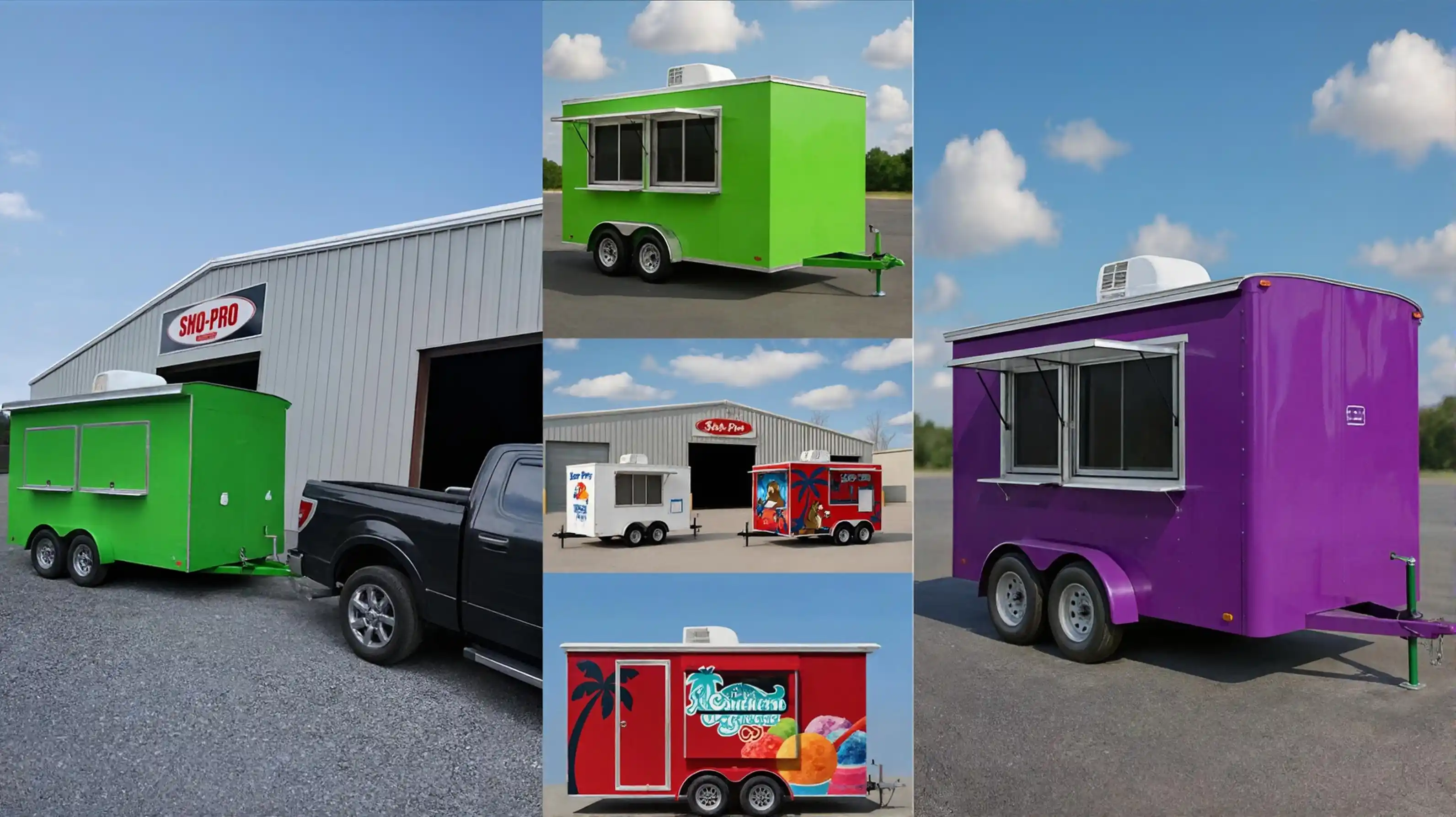 Shaved Ice Trailer Manufacturing